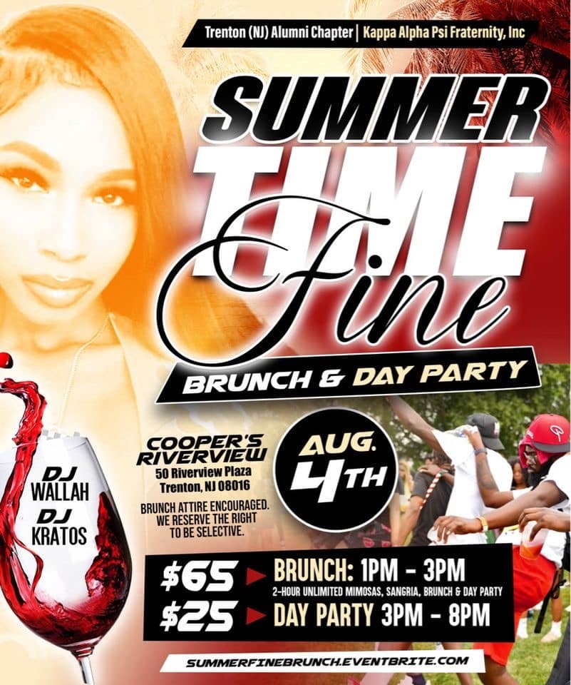 Summer Time Fine - Brunch & Day Party flyer